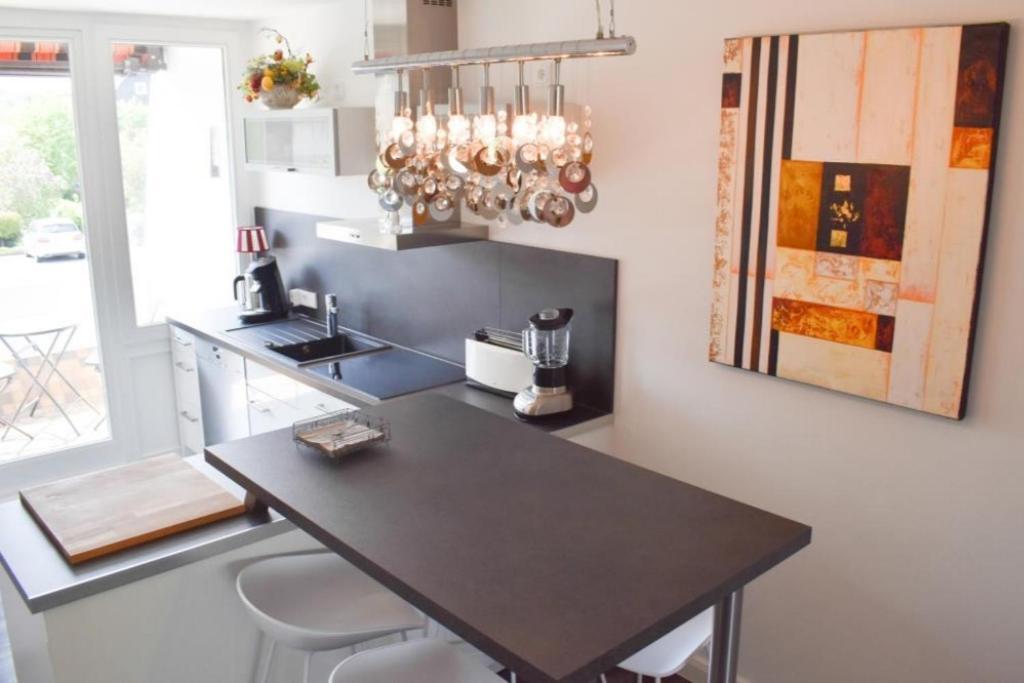 Ferienwohnung Sonnenzeit 샬베우츠 외부 사진
